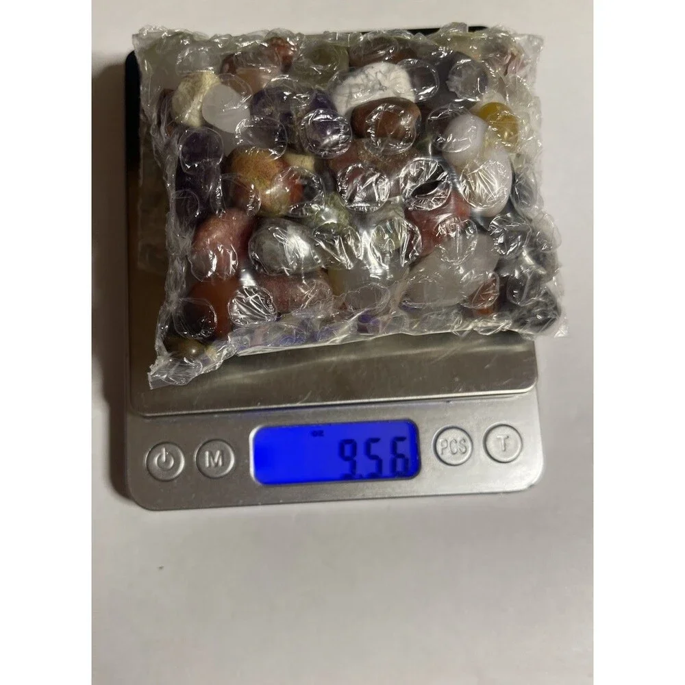9.5 oz Small Polished Stones Crystals For Reiki Healing